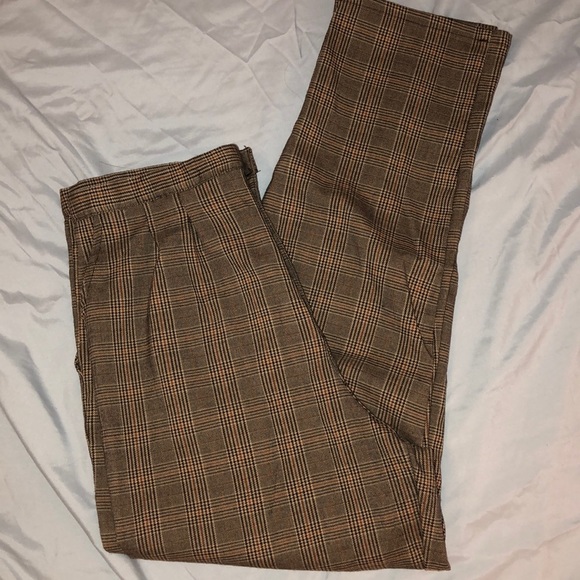 Urban Outfitters Pants - Urban outfitters urban renewal plaid pants tapered